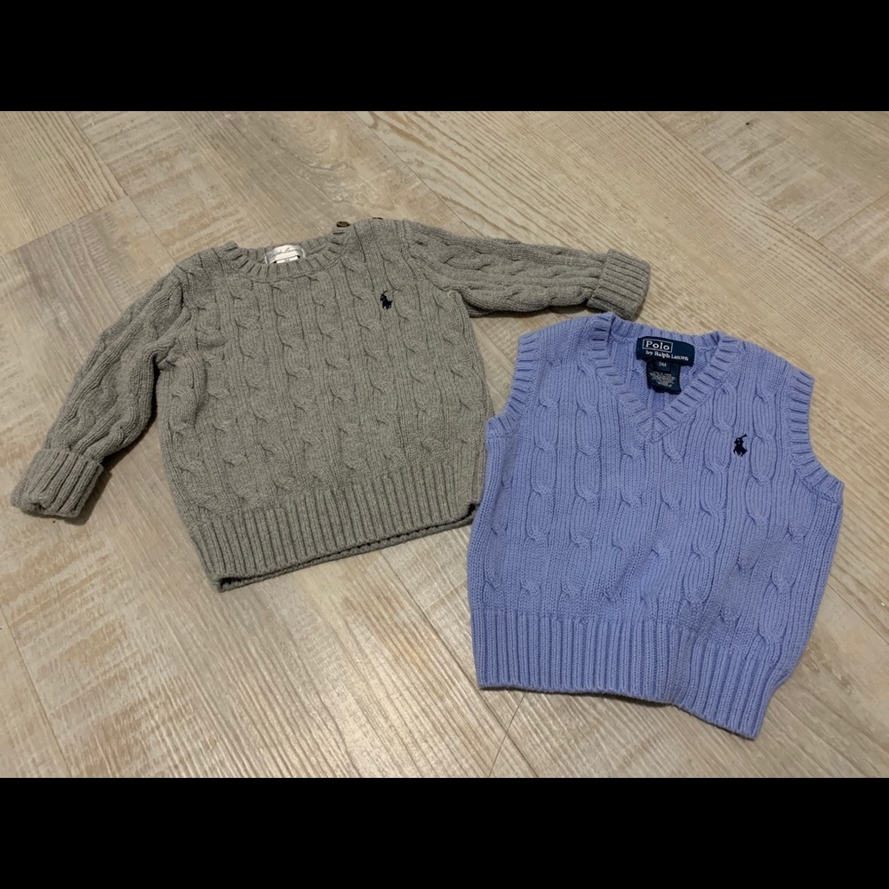 Ralph Lauren sweater lot.